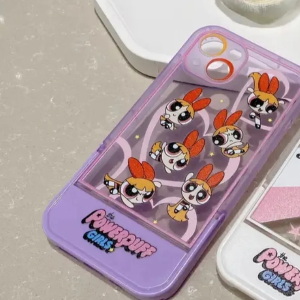 Brand new Apple IPhone 14Pro Max  Powerpuff Girls Silicone Phone w Stand
